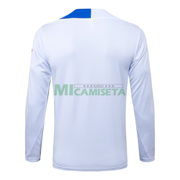 Sudadera De Entrenamiento PSG 2025/2026 Blanco/Azul