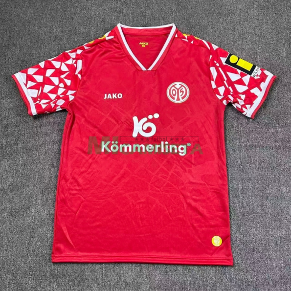 Camiseta Mainz 05 Primera Equipación 2025/2026 Rojo
