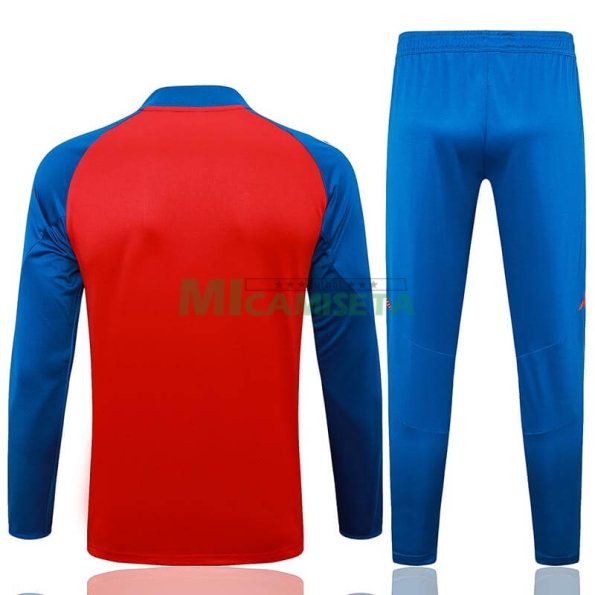 Sudadera de Entrenamiento España 2024 Rojo/Azul