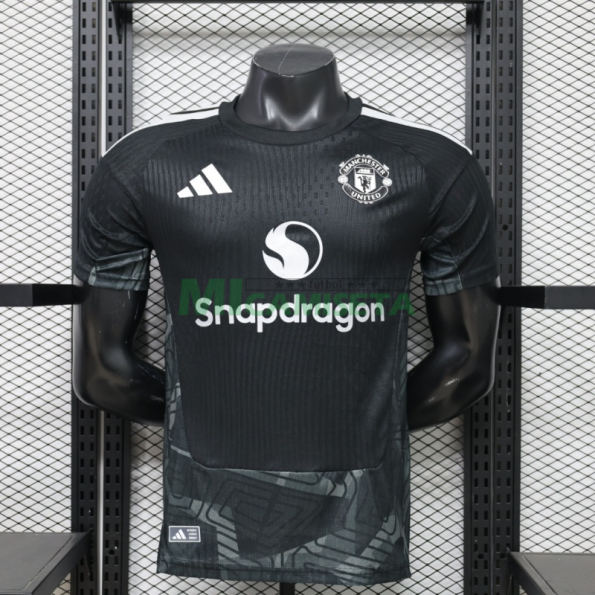Camiseta de Portero Manchester United Primera Equipación 2026/2027 Negro (EDICIÓN JUGADOR)