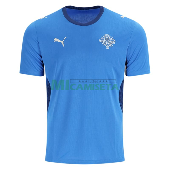 Camiseta Islandia Primera Equipación Mundial 2026 Azul