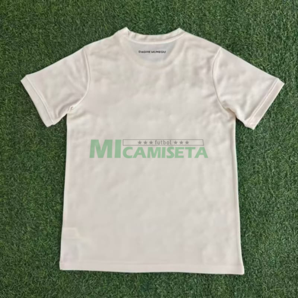 Camiseta Monaco Tercera Equipación 2025/2026 Amarillo Claro