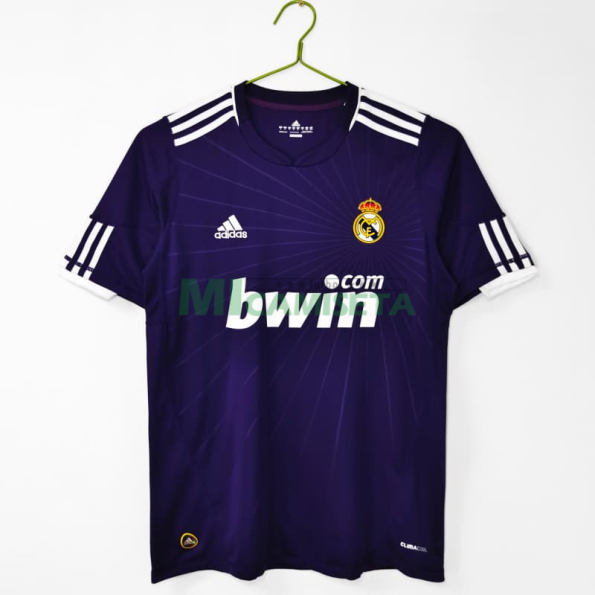 Camiseta Real Madrid Tercera Equipación Retro 2010/11 Morado