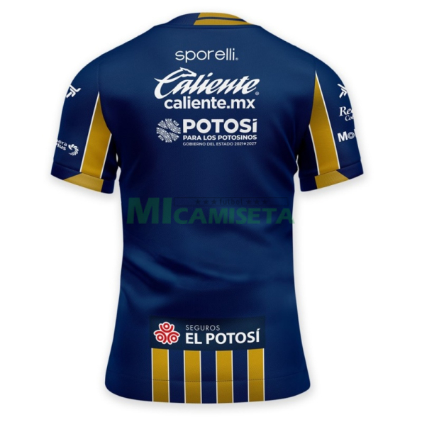 Camiseta Atlético San Luis Segunda Equipación 2025/2026 Azul/Oro