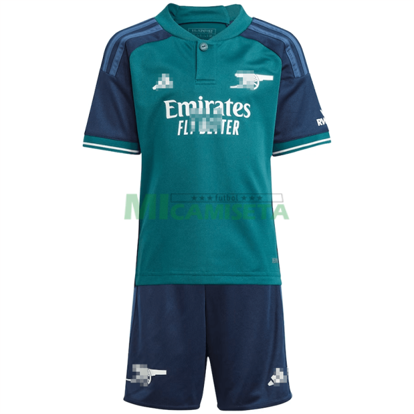 Camiseta Arsenal Tercera Equipación 2023/2024 Niño Kit