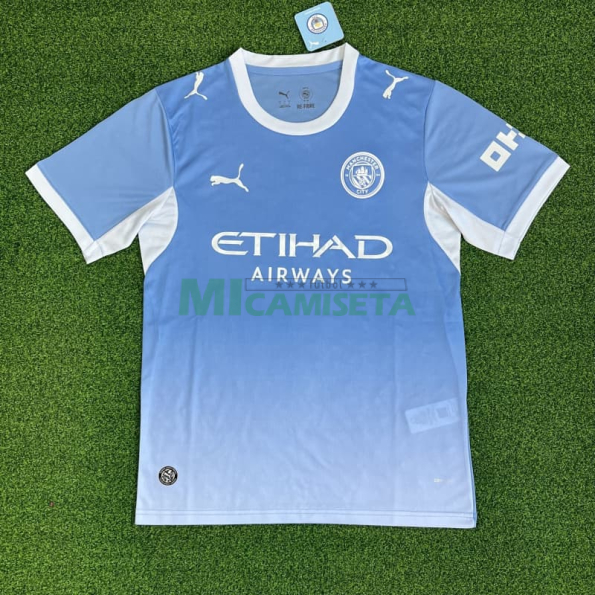 Camiseta Manchester City Primera Equipación 2026/2027 Azul/Blanco