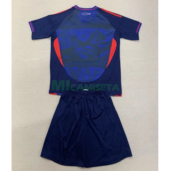 Camiseta Japón 2024 Anime Azul Niño Kit