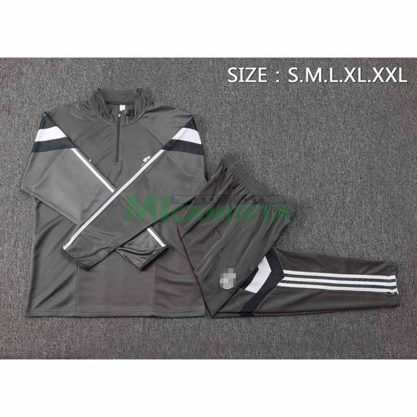 Sudadera De Entrenamiento Real Madrid 2024/2025 Kit Gris