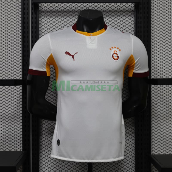 Camiseta Galatasaray Segunda Equipación 2026/2027 Blanco/Naranja (EDICIÓN JUGADOR)