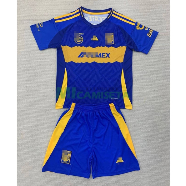 Camiseta Tigres UANL Segunda Equipación 2024/2025 Niño Kit