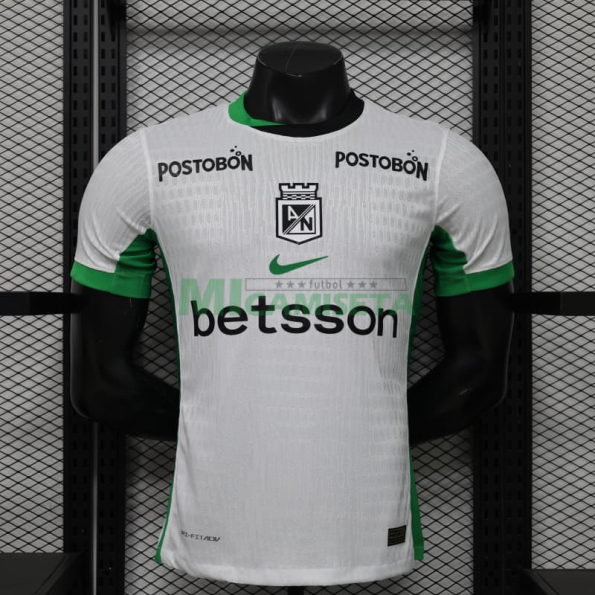 Camiseta Atlético Nacional Segunda Equipación 2026/2027 Blanco/Verde (EDICIÓN JUGADOR)