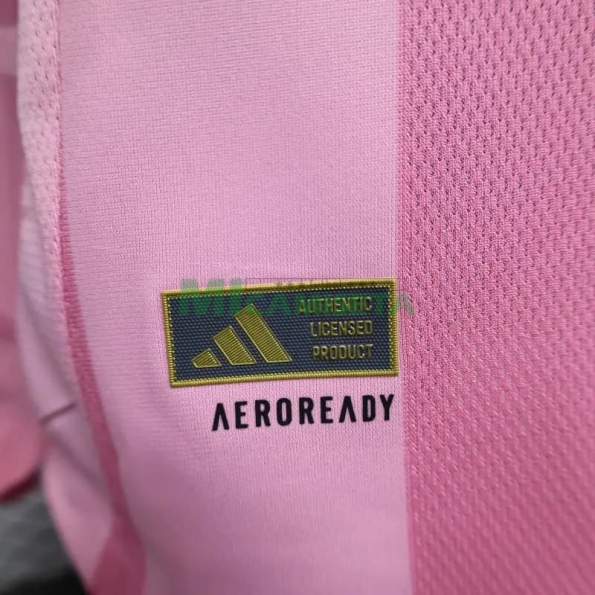 Camiseta Inter Miami Primera Equipación 2025/2026 ML Rosa (EDICIÓN JUGADOR)