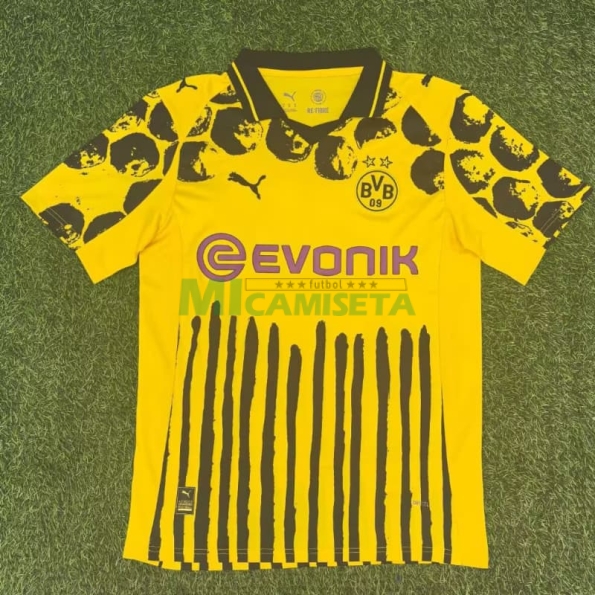 Camiseta Borussia Dortmund Primera Equipación 2025/2026 Club World Copa Amarillo