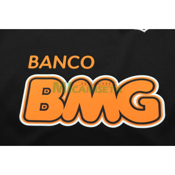 Camiseta Santos FC Retro 2013 ML Negro Niño Kit