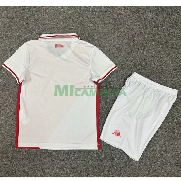 Camiseta Monaco Primera Equipación 2024/2025 Niño Kit