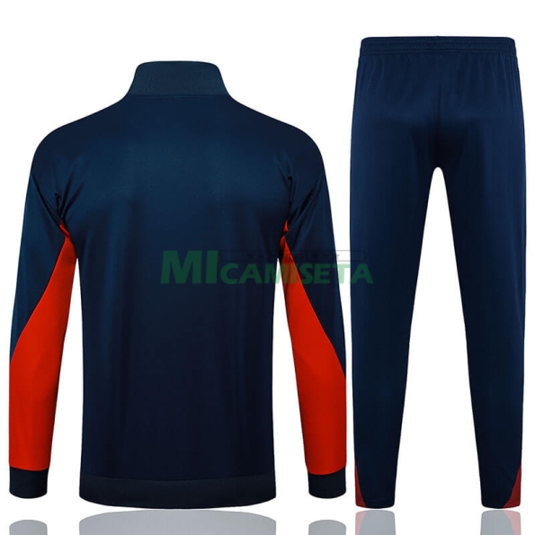 Chandal Barcelona 2024/2025 Azul Marino/Rojo