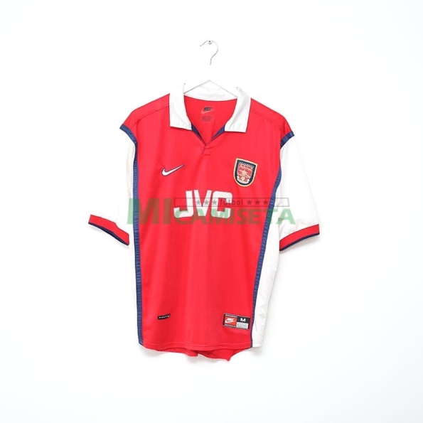Camiseta BERGKAMP 10 Arsenal Primera Equipación Retro 1998/99