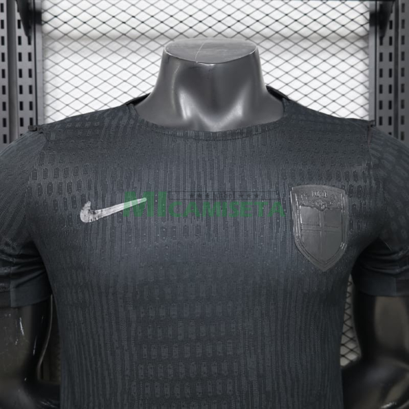 Camiseta Noruega Segunda Equipación Mundial 2026 Negro (EDICIÓN JUGADOR)