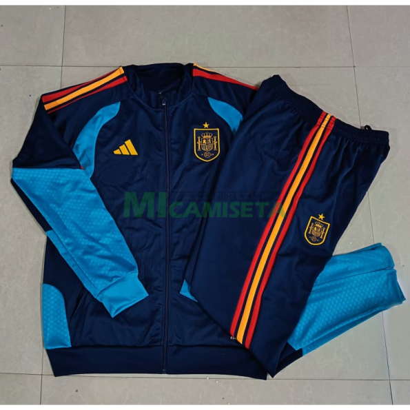 Chandal España 2026 Niño Azul Marino