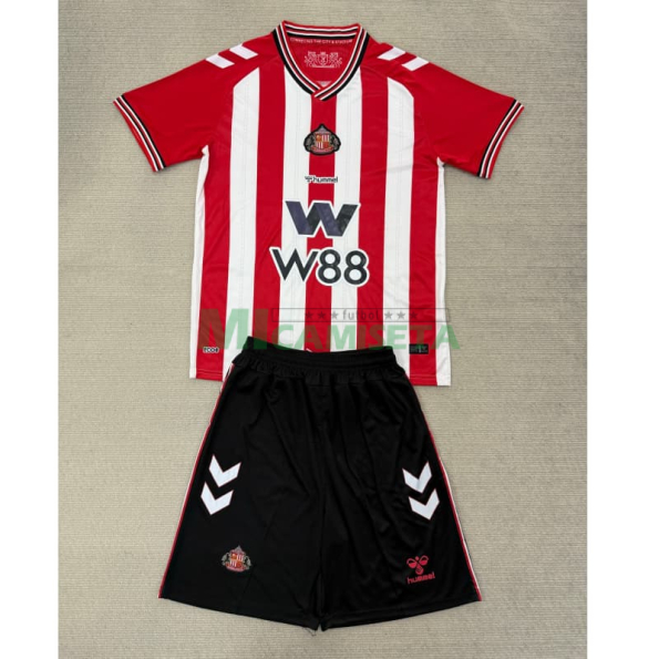 Camiseta Sunderland AFC Primera Equipación 2025/2026 Rojo/Blanco