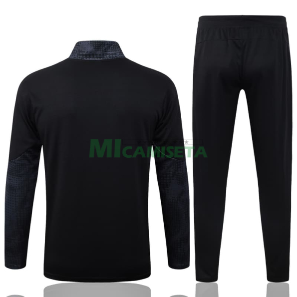 Sudadera De Entrenamiento AC Milan 2025/2026 Negro/Rojo con Estampado