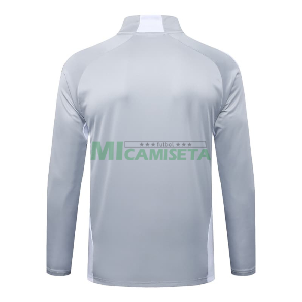 Sudadera De Entrenamiento Real Madrid 2025/2026 Gris