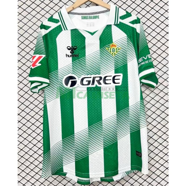 Camiseta Real Betis Primera Equipación 2026/2027 Verde/Blanco con Parche La Liga