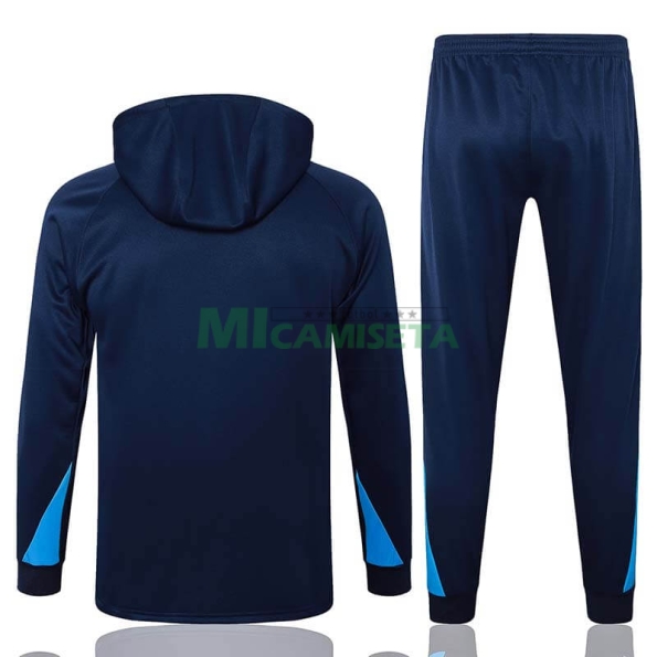 Sudadera de Entrenamiento Chelsea FC 2024/2025 Con Capucha Azul Marino