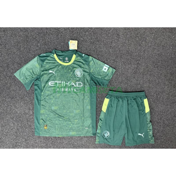 Camiseta Manchester City Cuarta Equipación 2025/2026 Verde