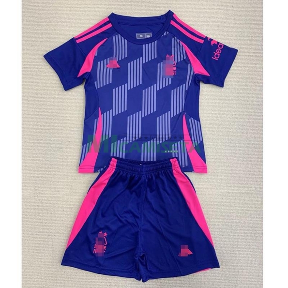 Camiseta Nottingham Forest Segunda Equipación 2024/2025 Niño Kit