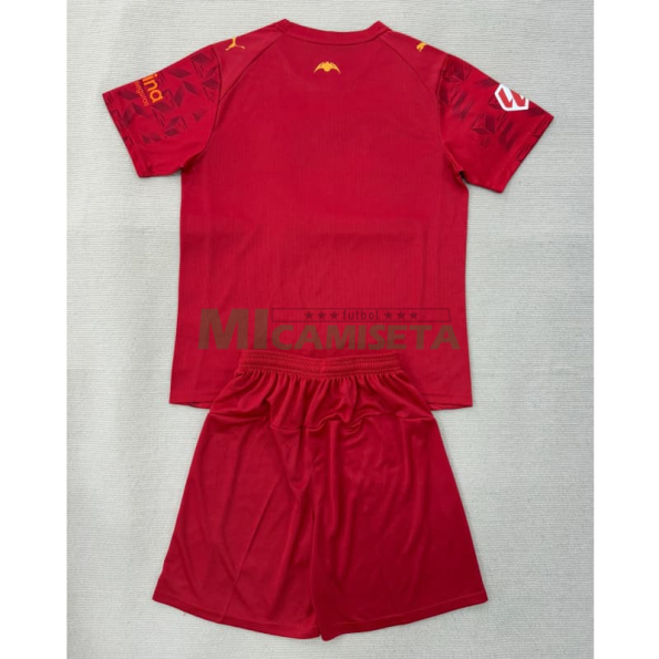Camiseta Valencia Segunda Equipación 2025/2026 Rojo con Parche La Liga