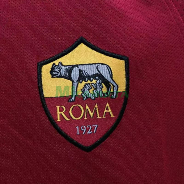 Camiseta AS Roma Primera Equipación Retro 2017/18 Rojo