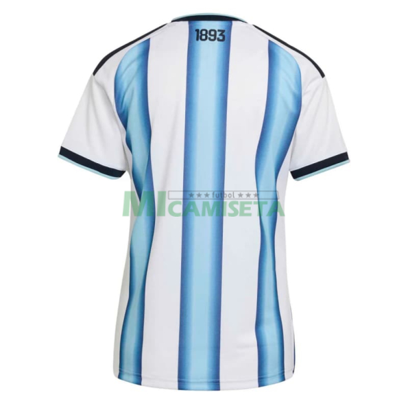 Camiseta Argentina Primera Equipación 2026 Azul/Blanco Mujer con FIFA2022