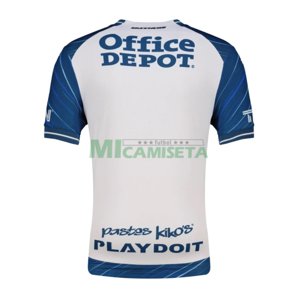 Camiseta Pachuca Primera Equipación 2025/2026 Blanco/Azul