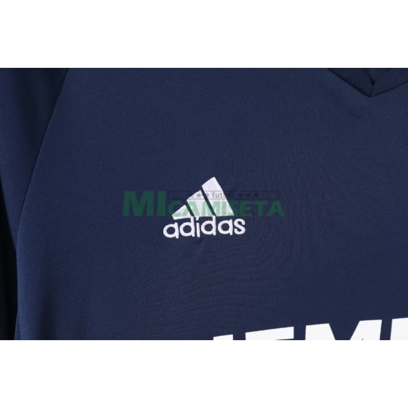 Camiseta Real Madrid Segunda Equipación Retro 2005/06 ML Azul Marino
