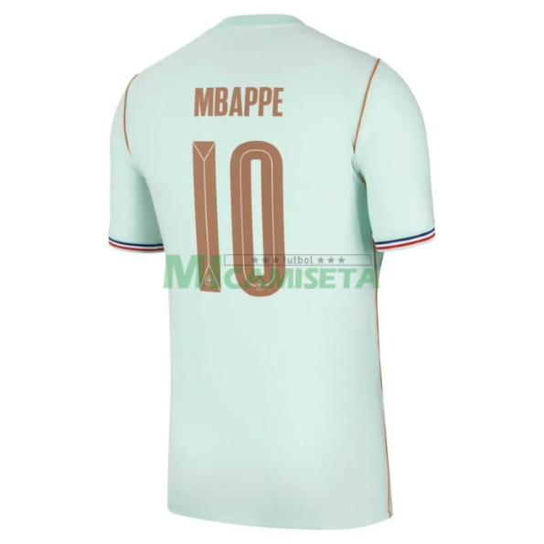 Camiseta MBAPPE 10 Francia Segunda Equipación Mundial 2026 Verde Menta