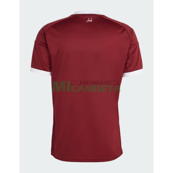Camiseta Qatar Primera Equipación 2026 Rojo