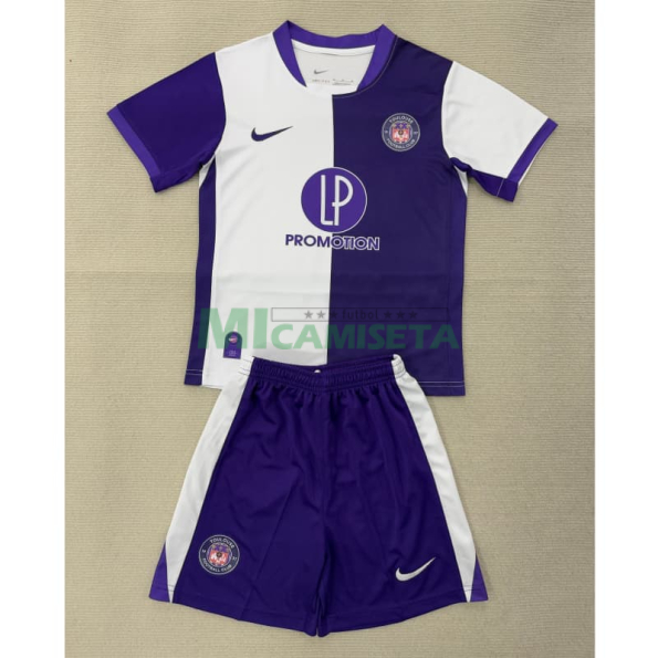 Camiseta Toulouse FC Primera Equipación 2025/2026 Morado/Blanco