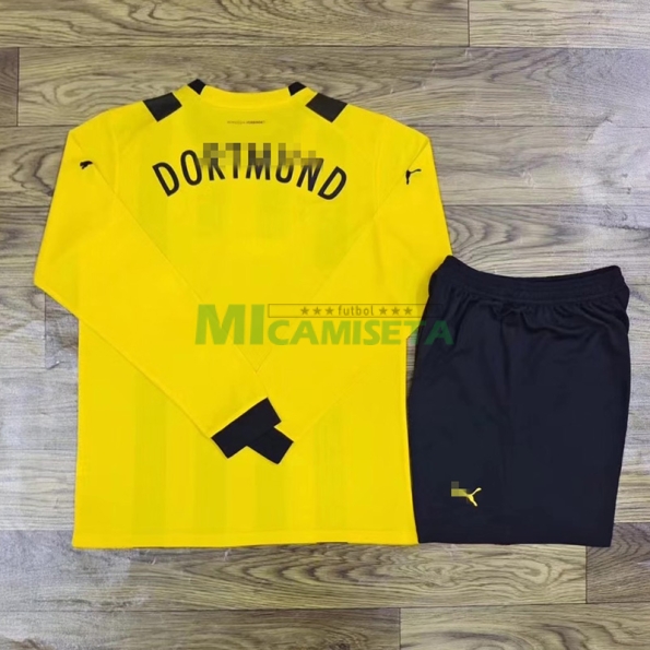 Camiseta Borussia Dortmund Primera Equipación 2022/2023 Kit ML
