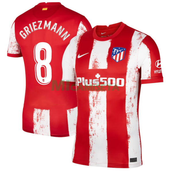 Camiseta Griezmann 8 Atlético de Madrid 1ª Equipación 2021/2022