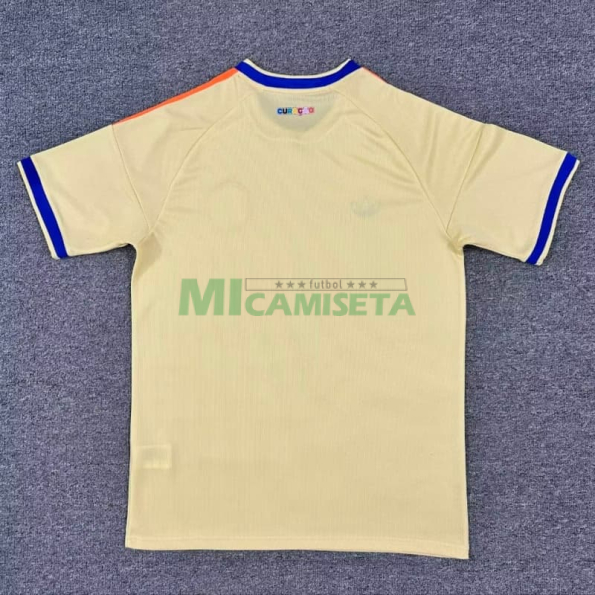 Camiseta Curacao Segunda Equipación Mundial 2026 Amarillo Claro