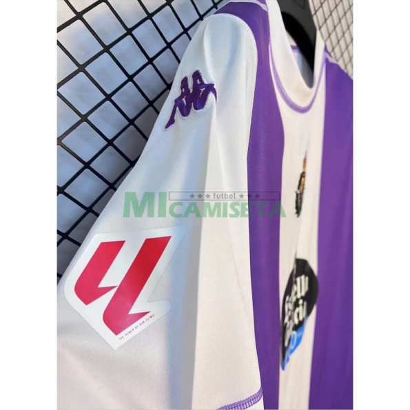 Camiseta Real Valladolid 2025/2026 Versión Especial Morado/Blanco con Parche La Liga