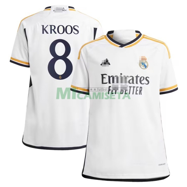 Camiseta Kroos 8 Real Madrid Primera Equipación 2023/2024
