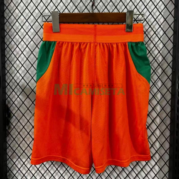 Pantalón Corto Costa de Marfil Primera Equipación Mundial 2026 Naranja (EDICIÓN JUGADOR)