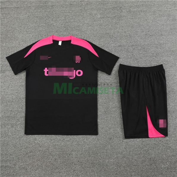 Camiseta de Entrenamiento Chelsea 2024/2025 Kit Negro/Rosa