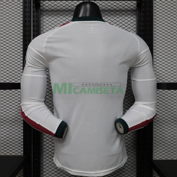 Camiseta Real Madrid 2026/2027 ML Blanco con Parche HP (EDICIÓN JUGADOR)