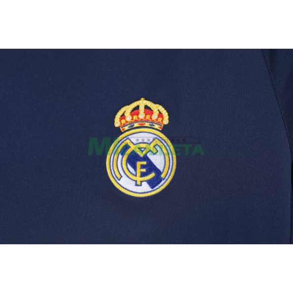Camiseta Real Madrid Segunda Equipación Retro 2005/06 ML Azul Marino