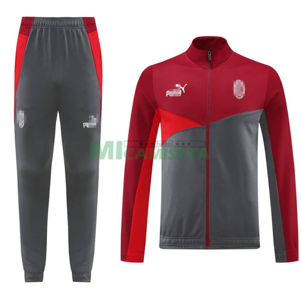 Chaqueta AC Milan 2024/2025 Rojo/Gris