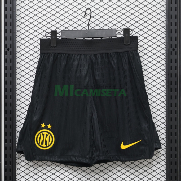 Pantalón Corto Inter de Milan Primera Equipación 2026/2027 Negro (EDICIÓN JUGADOR)