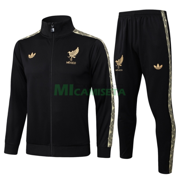 Chandal México 2025/2026 Retro Negro/Dorado